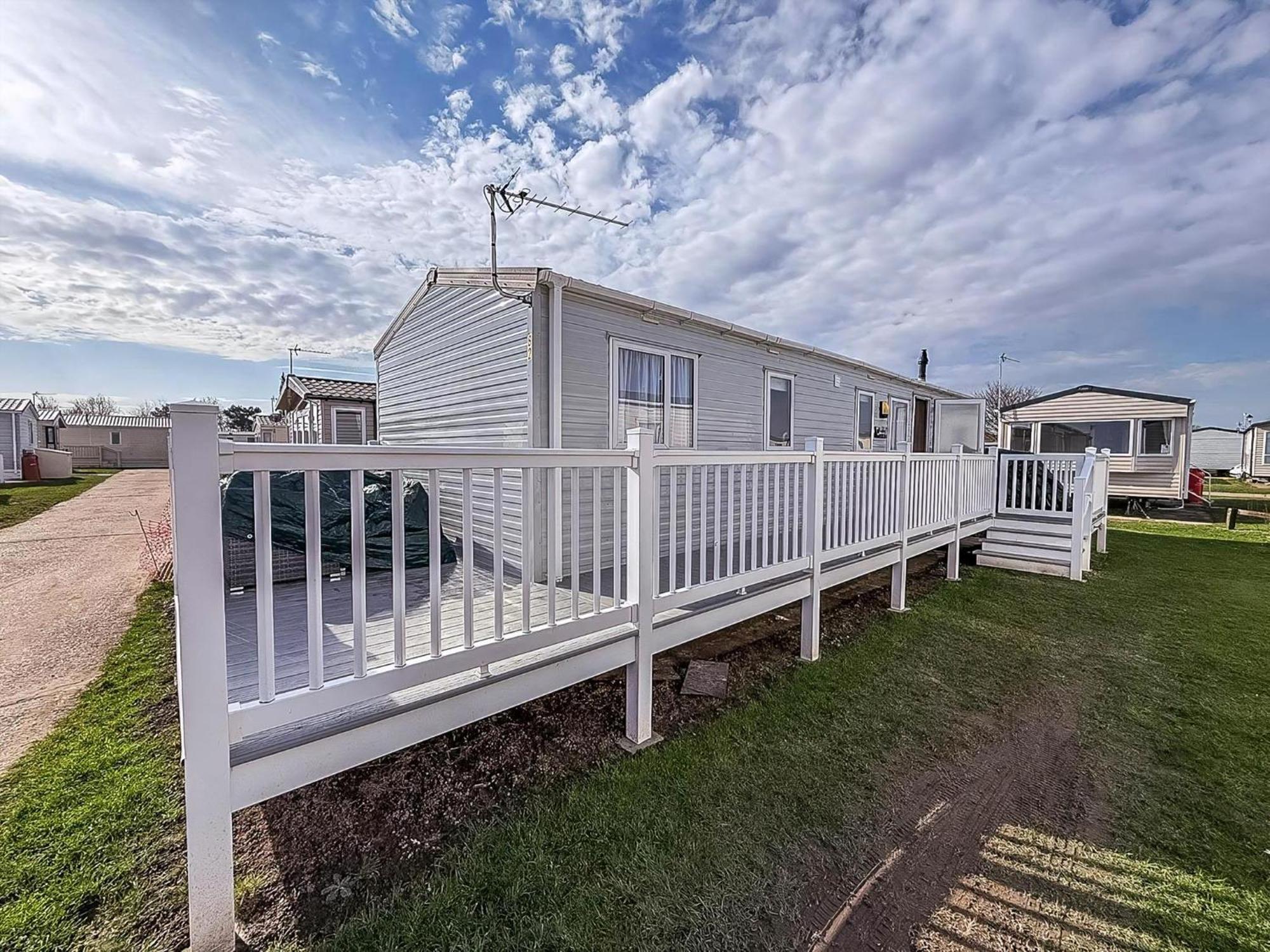 Stunning10 Berth Caravan With Decking At Broadland Sands In Suffolk Ref 20082bs Campsite *